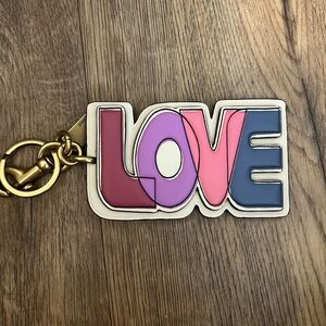 Coach LOVE charm